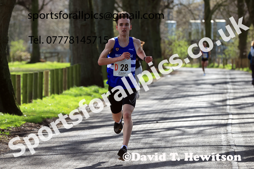 Senior Mens 12 Stage Road Relay, 2026 Northern Mens 12 and Womens 6 Stage Road Relays and Young Athletes 5k, Sheepmount Stadium, Carlisle. Photo: David T. Hewitson/Sports for All Pics